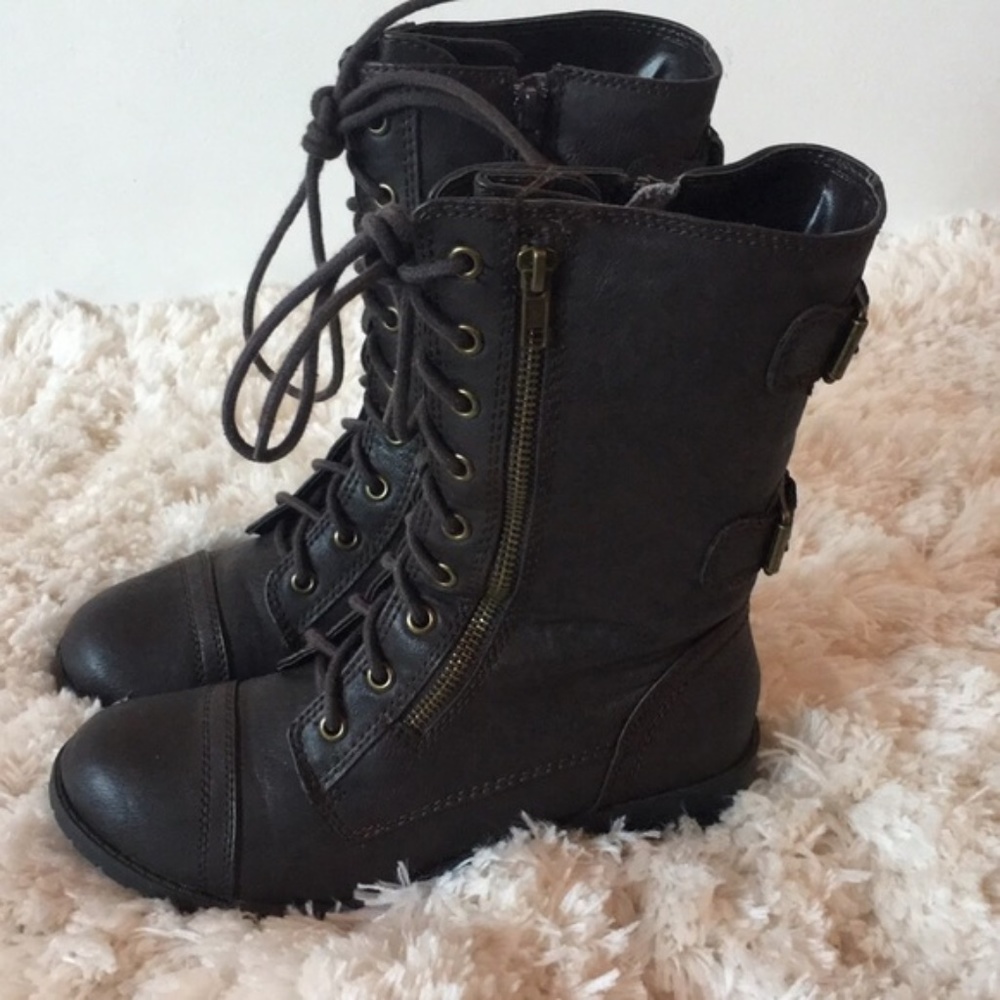 Charlotte Russe Combat Boots